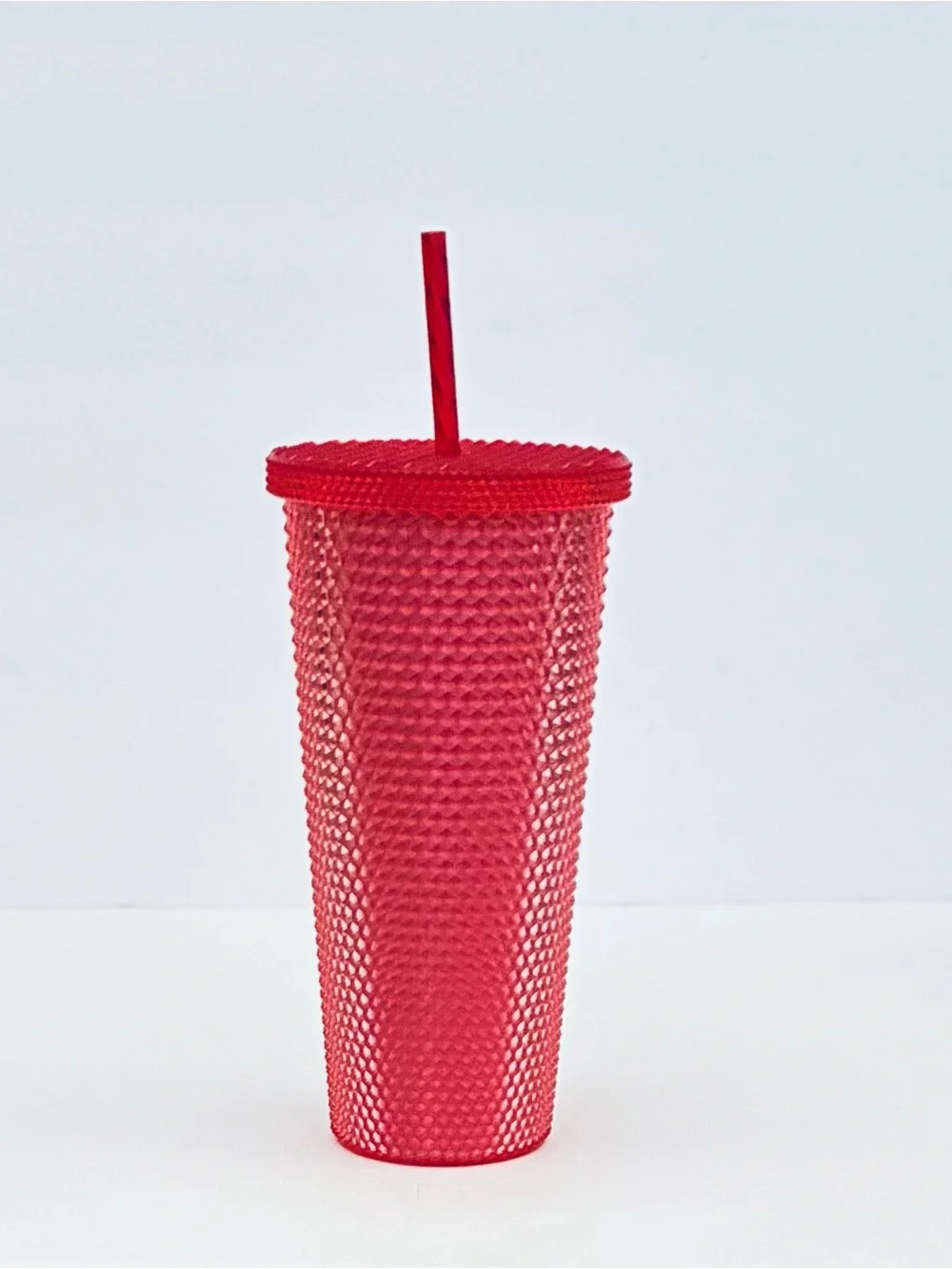 Nightmare Before Christmas Sally Tumbler Studded Cup Textured Red Lid Straw